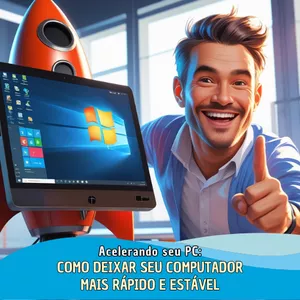 Imagem de capa para o Ebook Ebook: Acelerando Seu PC - Como Deixar o Seu Computador Mais Rápido