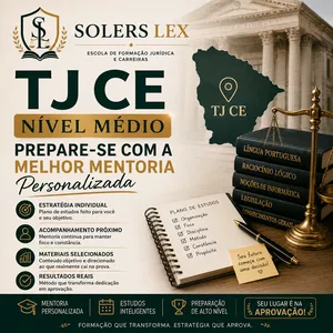 Imagem do curso TJ CE Nível Médio: Prepare-se com a Melhor Mentoria Personalizada