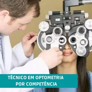 Imagem de capa para o Curso online TÉCNICO EM OPTOMETRIA POR COMPETÊNCIA