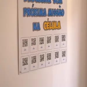 Imagem de capa para o Ebook Painel Qr Code para Células 