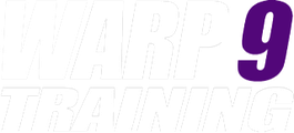 Warp 9 Training logo