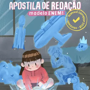 Imagem de capa para o Ebook Apostila de Redação Débora Aladim - REVISÃO 2020