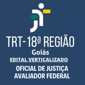 Imagem de capa para o Ebook EDITAL VERTICALIZADO OFICIAL DE JUSTIÇA TRT 18 
