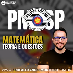 Imagem de capa para o Curso online Matemática para PMSP - Teoria e questões