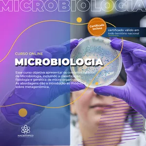Imagem de capa para o Curso online A Nova Era da MICROBIOLOGIA - Módulo I