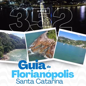 Imagem de capa para o Ebook Guia de Florianópolis Santa Catarina