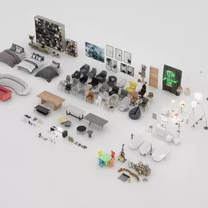 Imagen de portada para Curso online Pack Premium Archviz | Mobiliario 3D de Alta calidad para Arquitectura