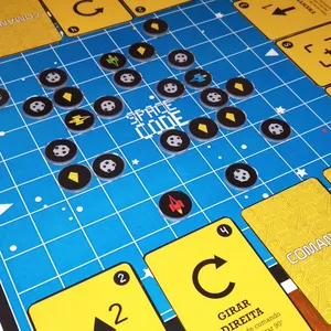 Imagem de capa para o Ebook SPACE CODE BOARDGAME