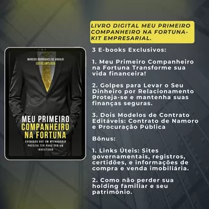 Imagem de capa para o Ebook Meu Primeiro Companheiro na Fortuna - Kit  Empresarial