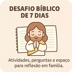 Imagem de capa para o Ebook DESAFIO BÍBLICO DE 7 DIAS
