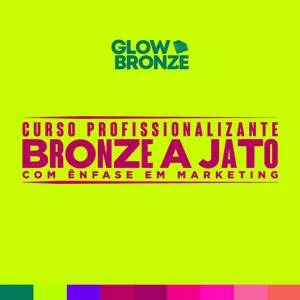 Imagem principal do produto Curso Profissionalizante de Bronze a Jato | GLOW BRONZE
