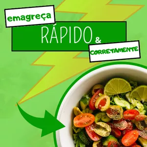Imagem de capa para o Ebook EMAGREÇA RÁPIDO E CORRETAMENTE