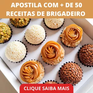 Imagem de capa para o Curso online CURSO DE BRIGADEIRO GOURMET 2.0
