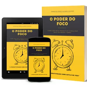 Imagem de capa para o Ebook O Poder do Foco