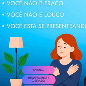 Imagem de capa para o Ebook TRANSFORMANDO A ANSIEDADE DE INIMIGA A ALIADA