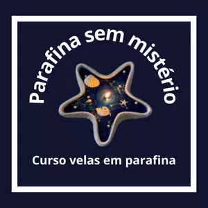 Curso Parafina sem mistério - Curso completo de velas artesanais