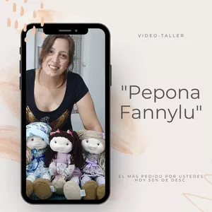 Imagen de portada para Curso online Curso Premium PEPONA FANNYLU (Muñeca Piernas Largas)