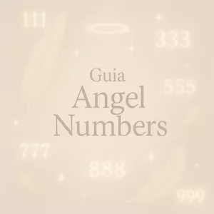 Imagem de capa para o Ebook Neste guia, você vai aprender a descobrir o seu Angel Number, entender o significado dos números que vivem 'te perseguindo' e usar essa energia a favor dos seus sonhos.