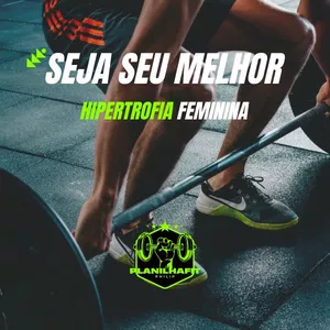 Imagem de capa para o Ebook PlanilhaFit de Hipertrofia Feminina