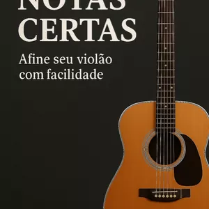 Imagem de capa para o Ebook Notas certas - afine seu violão com facilidade 