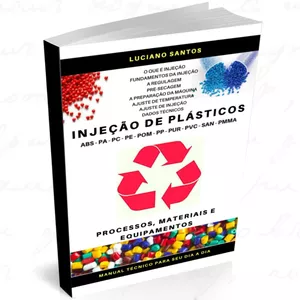 Imagem de capa para o Ebook Injeção de Plásticos