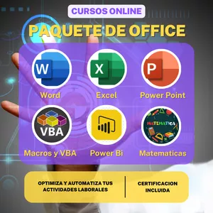 Imagen de portada para Ebook Paquete de Office (Cursos Online)