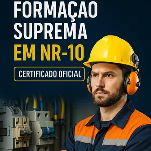 Imagem do curso Formação Suprema em NR-10 – Certificado Oficial 
