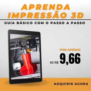 Imagem de capa para o Curso online Aprenda Impressão 3D Guia Básico com Passo a Passo