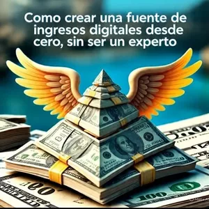 Imagen de portada para Ebook Cómo Crear una Fuente de Ingresos Digital Desde Cero.