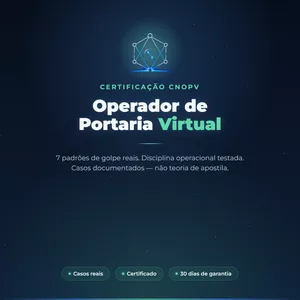 Imagem do curso Curso de Porteiro e Operador de Portaria Virtual — Certificação CNOPV