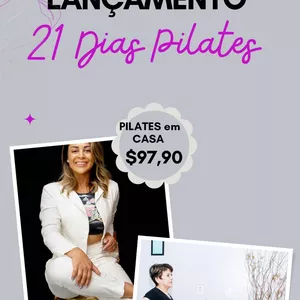 Imagem de capa para o Curso online DESAFIO 21 DIAS - Pilates em Casa
