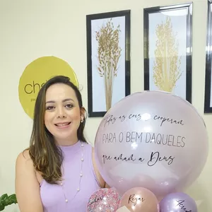 Imagem de capa para o Curso online Arte com Balões - Aprenda a fazer este lindo Bouquet de Balões 