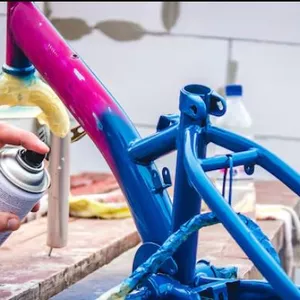 Imagem de capa para o Ebook PASSO A PASSO  PINTURA DE  BICICLETA COM SPRAY