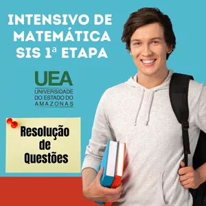 Imagem de capa para o Curso online Curso Online Ao Vivo: Revisão de Matemática para a UEA