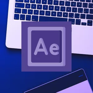 Imagem de capa para o Curso online After Effects Descomplicado