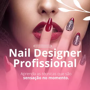 Imagem de capa para o Curso online Nail Designer Profissional - Método FLEUR