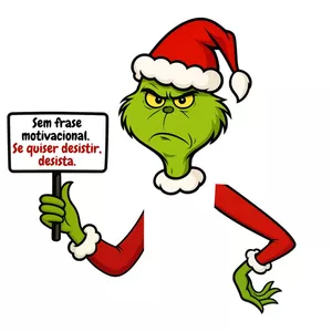 Imagem de capa para o Ebook Arquivo Grinch Natal (Placa: Sem frase motivacional) para PC