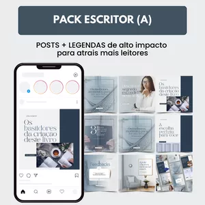 Imagem de capa para o Curso online Pack Artes Editáveis para Autores