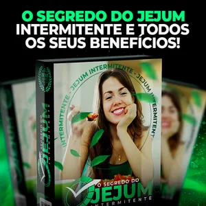 Imagem de capa para o Ebook O SEGREDO DO JEJUM INTERMITENTE - A DIETA DOS FAMOSOS