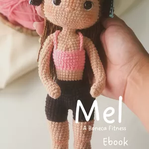 Imagem de capa para o Ebook Mel - A Boneca Fitness/ Caramelos Baby 