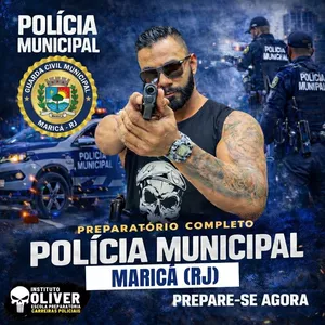 Imagem do curso 👮‍♂️ Preparatório Completo  GUARDA MUNICIPAL de Maricá - Rio de Janeiro 👮‍♂️ GCM - Instituto Óliver