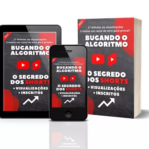Imagem de capa para o Ebook Youtube Shorts: Crie um canal de cortes e clipes (Exemplo real de 27 milhões de visualizações)