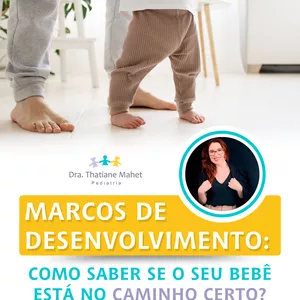 Imagem de capa para o Ebook Marcos do desenvolvimento: Como saber se seu filho está no caminho certo