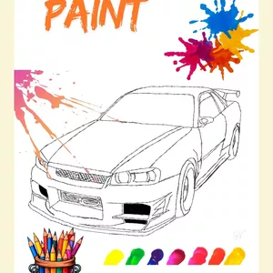 Imagen de portada para Ebook Cars for paint