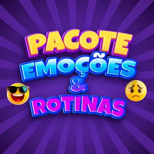 Imagem de capa para o Curso online Pacote de Emoções e Rotinas
