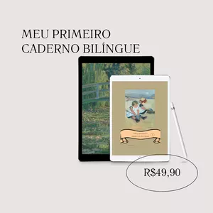 Cover image for Ebook Meu Primeiro Caderno Bilíngue