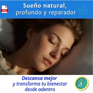 Imagen de portada para Ebook Sueño Natural, profundo y reparador.