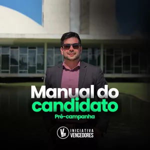 Imagem de capa para o Ebook Manual do Candidato - Pré-Campanha - Preço Promocional 