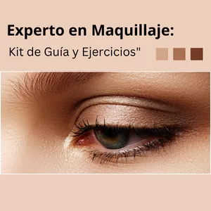 Imagen de portada para Ebook "Experto en Maquillaje:Kit de Guía y hojas de prácticas"