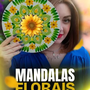 Imagem de capa para o Curso online Curso Mandalas Florais